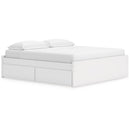 Size_King  -- Onita EB9630B18 King Platform Bed with 2 Side Storage IMAGE 1