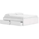  Size_King  -- Onita EB9630B18 King Platform Bed with 2 Side Storage IMAGE 2