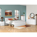  Size_King  -- Onita EB9630B19 King Panel Platform Bed IMAGE 8