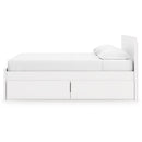  Size_King  -- Onita EB9630B21 King Panel Platform Bed with 2 Side Storage IMAGE 5