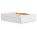  Size_Queen  -- Onita EB9630B22 Queen Platform Bed with 1 Side Storage IMAGE 7