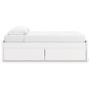  Size_King  -- Onita EB9630B23 King Platform Bed with 1 Side Storage IMAGE 4