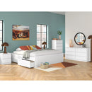  Size_King  -- Onita EB9630B23 King Platform Bed with 1 Side Storage IMAGE 8