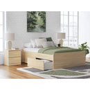  Size_Full  -- Onita EB9632B8 Full Platform Bed with 1 Side Storage IMAGE 8