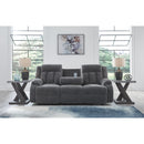  Manufacturer Color_Steel  -- Signature Design by Ashley Observation Power Reclining Fabric Sofa IMAGE 7