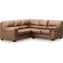  Manufacturer Color_Caramel  -- Signature Design by Ashley WillowBend Leather Look 2 pc Sectional IMAGE 1