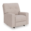  Manufacturer Color_Stone  -- Signature Design by Ashley Larimer Rocker Fabric Recliner IMAGE 1