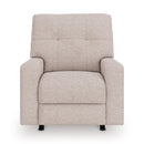  Manufacturer Color_Stone  -- Signature Design by Ashley Larimer Rocker Fabric Recliner IMAGE 3