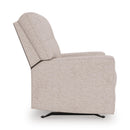  Manufacturer Color_Stone  -- Signature Design by Ashley Larimer Rocker Fabric Recliner IMAGE 4