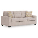  Manufacturer Color_Stone  -- Signature Design by Ashley Larimer Stationary Fabric Sofa IMAGE 1