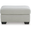  Manufacturer Color_Smoke  -- Signature Design by Ashley Greenbriar Fabric Ottoman IMAGE 2