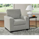  Manufacturer Color_Smoke  -- Signature Design by Ashley Greenbriar Stationary Fabric Chair IMAGE 4