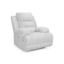  Manufacturer Color_Alloy  -- Signature Design by Ashley Falls Fabric Recliner with Wall Recline IMAGE 1