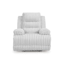  Manufacturer Color_Alloy  -- Signature Design by Ashley Falls Fabric Recliner with Wall Recline IMAGE 3