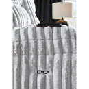  Manufacturer Color_Alloy  -- Signature Design by Ashley Falls Fabric Recliner with Wall Recline IMAGE 7