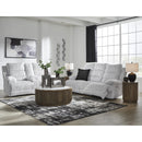  Manufacturer Color_Alloy  -- Signature Design by Ashley Falls Power Reclining Fabric Loveseat with Console IMAGE 16