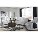  Manufacturer Color_Alloy  -- Signature Design by Ashley Falls Power Reclining Fabric Loveseat with Console IMAGE 17