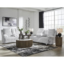  Manufacturer Color_Alloy  -- Signature Design by Ashley Falls Power Reclining Fabric Loveseat with Console IMAGE 20