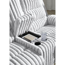  Manufacturer Color_Alloy  -- Signature Design by Ashley Falls Power Reclining Fabric Loveseat with Console IMAGE 6