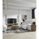  Manufacturer Color_Alloy  -- Signature Design by Ashley Falls Power Reclining Fabric Sofa IMAGE 14