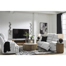  Manufacturer Color_Alloy  -- Signature Design by Ashley Falls Power Reclining Fabric Sofa IMAGE 20