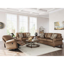  Manufacturer Color_Earth  -- Signature Design by Ashley Chasemore Stationary Leather Look Sofa IMAGE 13