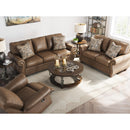  Manufacturer Color_Earth  -- Signature Design by Ashley Chasemore Stationary Leather Look Sofa IMAGE 8