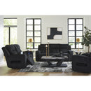  Manufacturer Color_Black  -- Signature Design by Ashley Forest Lake Power Fabric Recliner IMAGE 14