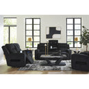  Manufacturer Color_Black  -- Signature Design by Ashley Forest Lake Power Fabric Recliner IMAGE 16