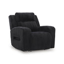  Manufacturer Color_Black  -- Signature Design by Ashley Forest Lake Power Fabric Recliner IMAGE 1