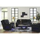  Manufacturer Color_Black  -- Signature Design by Ashley Forest Lake Power Reclining Fabric Sofa IMAGE 19