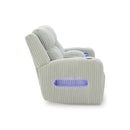  Manufacturer Color_Alloy  -- Forest Lake PC6420318 Power Reclining Loveseat with Console and Adjustable Headrest IMAGE 5