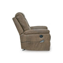  Manufacturer Color_Earth  -- Stockworth Rocker Leather Look Recliner IMAGE 4