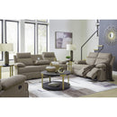  Manufacturer Color_Mocha  -- Signature Design by Ashley Side Swipe Rocker Fabric Recliner IMAGE 11