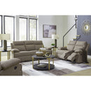  Manufacturer Color_Mocha  -- Signature Design by Ashley Side Swipe Rocker Fabric Recliner IMAGE 9