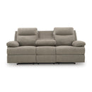  Manufacturer Color_Mocha  -- Signature Design by Ashley Side Swipe Stationary Fabric Sofa IMAGE 4