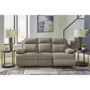  Manufacturer Color_Mocha  -- Signature Design by Ashley Side Swipe Stationary Fabric Sofa IMAGE 7