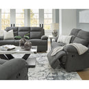  Manufacturer Color_Charcoal  -- Side-Swipe PC9140686 Reclining Loveseat IMAGE 11