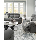  Manufacturer Color_Charcoal  -- Side-Swipe PC9140686 Reclining Loveseat IMAGE 13