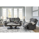  Manufacturer Color_Charcoal  -- Side-Swipe PC9140686 Reclining Loveseat IMAGE 16