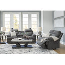  Manufacturer Color_Charcoal  -- Side-Swipe PC9140686 Reclining Loveseat IMAGE 18