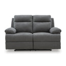  Manufacturer Color_Charcoal  -- Side-Swipe PC9140686 Reclining Loveseat IMAGE 3