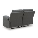  Manufacturer Color_Charcoal  -- Side-Swipe PC9140686 Reclining Loveseat IMAGE 4