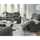  Manufacturer Color_Charcoal  -- Side-Swipe PC9140686 Reclining Loveseat IMAGE 7
