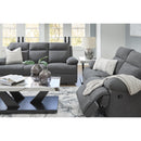  Manufacturer Color_Charcoal  -- Side-Swipe PC9140689 Reclining Sofa with Drop Down Table IMAGE 15