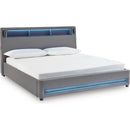  Size_Queen  -- Signature Design by Ashley Verishaw Upholstered Panel Bed IMAGE 1