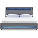  Size_Queen  -- Signature Design by Ashley Verishaw Upholstered Panel Bed IMAGE 4