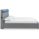  Size_Queen  -- Signature Design by Ashley Verishaw Upholstered Panel Bed IMAGE 7