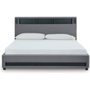  Size_King  -- Verishaw PCB2721B21 King Upholstered Bed IMAGE 5