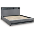  Size_California King  -- Verishaw PCB2721B22 California King Upholstered Bed IMAGE 3